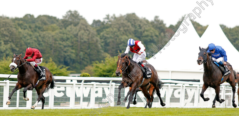 Positive-0005 
 POSITIVE (centre, Adam Kirby) beats KAMEKO (left) and AL SUHAIL (right) in The Betway Solario Stakes
Sandown 31 Aug 2019 - Pic Steven Cargill / Racingfotos.com