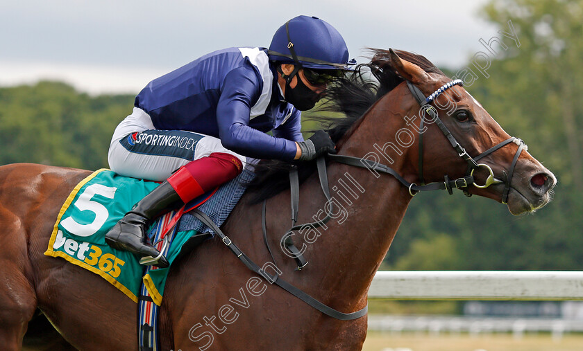 Global-Giant-0009 
 GLOBAL GIANT (Frankie Dettori) wins The bet365 Steventon Stakes
Newbury 19 Jul 2020 - Pic Steven Cargill / Racingfotos.com