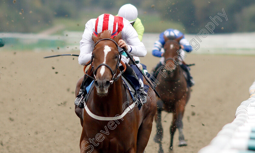 Attainment-0004 
 ATTAINMENT (Harry Bentley) wins The Injured Jockeys Fund EBF Novice Stakes
Lingfield 4 Oct 2018 - Pic Steven Cargill / Racingfotos.com