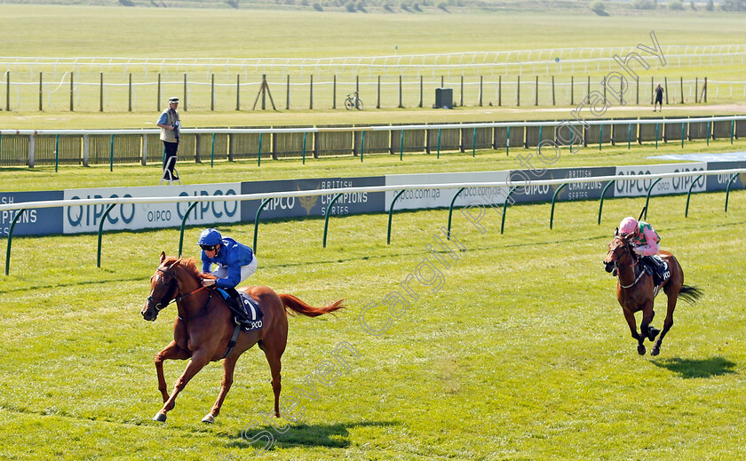 Wuheida-0004 
 WUHEIDA (William Buick) wins The Charm Spirit Dahlia Stakes Newmarket 6 May 2018 - Pic Steven Cargill / Racingfotos.com