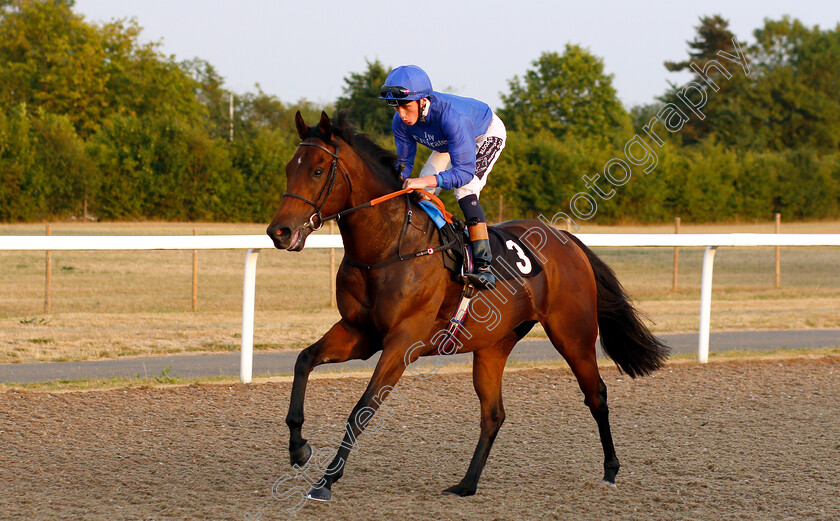 Piece-Of-History-0001 
 PIECE OF HISTORY (David Egan) before winning The Hills Prospect Simply The Best Novice Stakes
Chelmsford 24 Jul 2018 - Pic Steven Cargill / Racingfotos.com