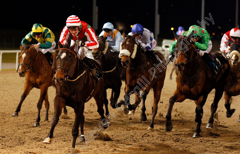 Tangramm-0003 
 TANGRAMM (Charles Bishop) wins The Bet totetrifecta at betfred.com Handicap Chelmsford 8 Dec 2017 - Pic Steven Cargill / Racingfotos.com