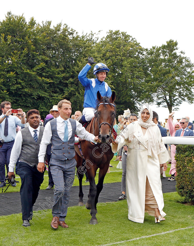 Baaeed-0014 
 BAAEED (Jim Crowley) winner of The Qatar Sussex Stakes
Goodwood 27 Jul 2022 - Pic Steven Cargill / Racingfotos.com