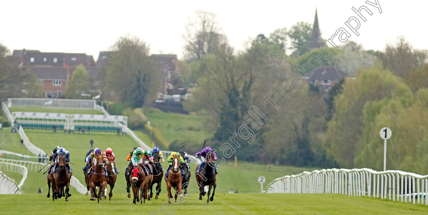 Ey-Up-Its-Jazz-0005 
 EY UP ITS JAZZ (2nd right, Ray Dawson) wins The Carling Handicap
Leicester 29 Apr 2023 - Pic Steven Cargill / Racingfotos.com