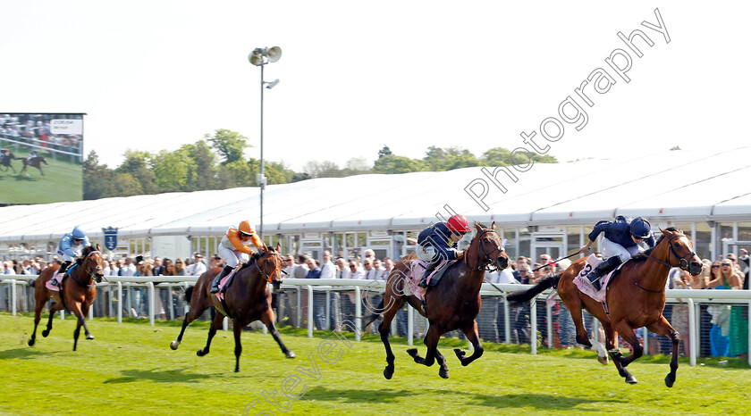 Capulet-0006 
 CAPULET (Ryan Moore) beats BRACKEN'S LAUGH (2nd right) in The Boodles Raindance Dee Stakes
Chester 9 May 2024 - Pic Steven Cargill / Racingfotos.com