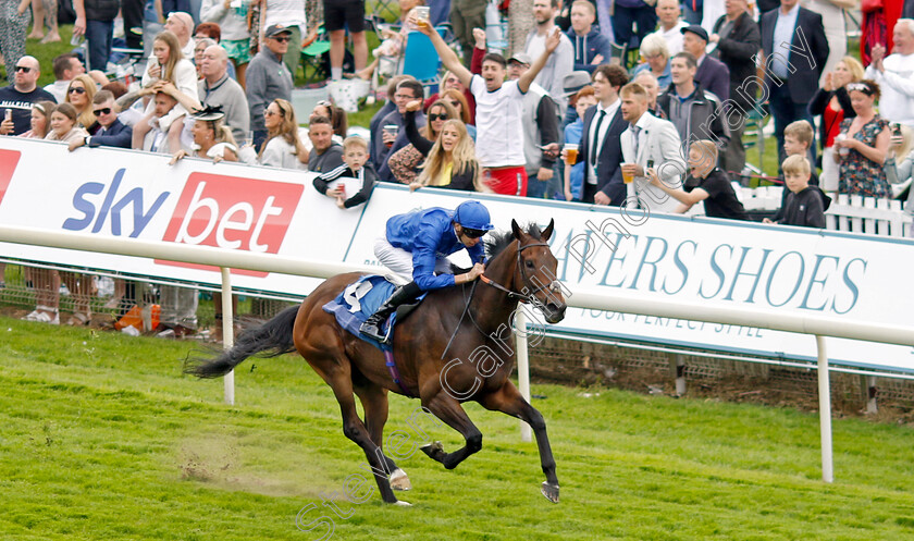 Electrical-Storm-0002 
 ELECTRICAL STORM (Louis Steward) wins The ICE Co Supporting Macmillan Handicap
York 11 Jun 2022 - Pic Steven Cargill / Racingfotos.com