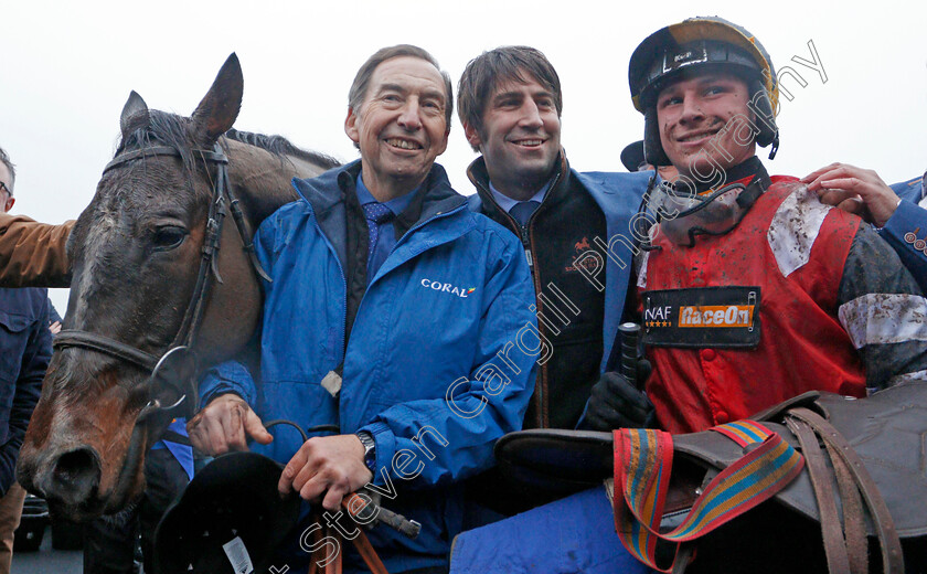 Potters-Corner-0010 
 POTTERS CORNER (Jack Tudor) with trainer Christian Williams after The Coral Welsh Grand National
Chepstow 27 Dec 2019 - Pic Steven Cargill / Racingfotos.com