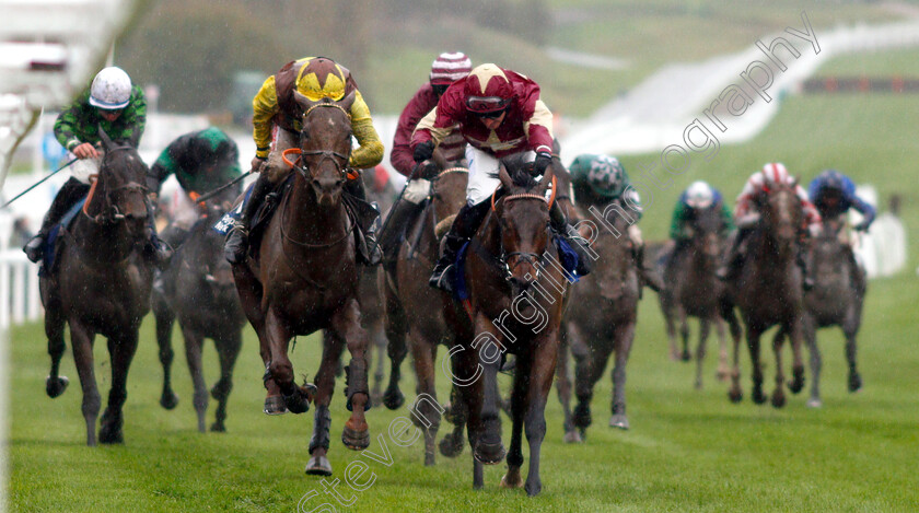 The-Mighty-Don-0001 
 THE MIGHTY DON (left, Leighton Aspell) beats SYKES (right) in The Pertemps Network Handicap Hurdle
Cheltenham 27 Oct 2018 - Pic Steven Cargill / Racingfotos.com