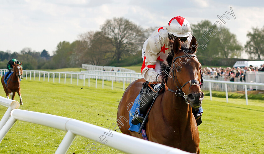 Silastar-0003 
 SILASTAR (Ryan Moore) wins The Coors Handicap
Leicester 29 Apr 2023 - Pic Steven Cargill / Racingfotos.com