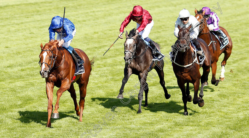 Masar-0008 
 MASAR (William Buick) beats DEE EX BEE (right) and ROARING LION (2nd right) in The Investec Derby
Epsom 2 Jun 2018 - Pic Steven Cargill / Racingfotos.com