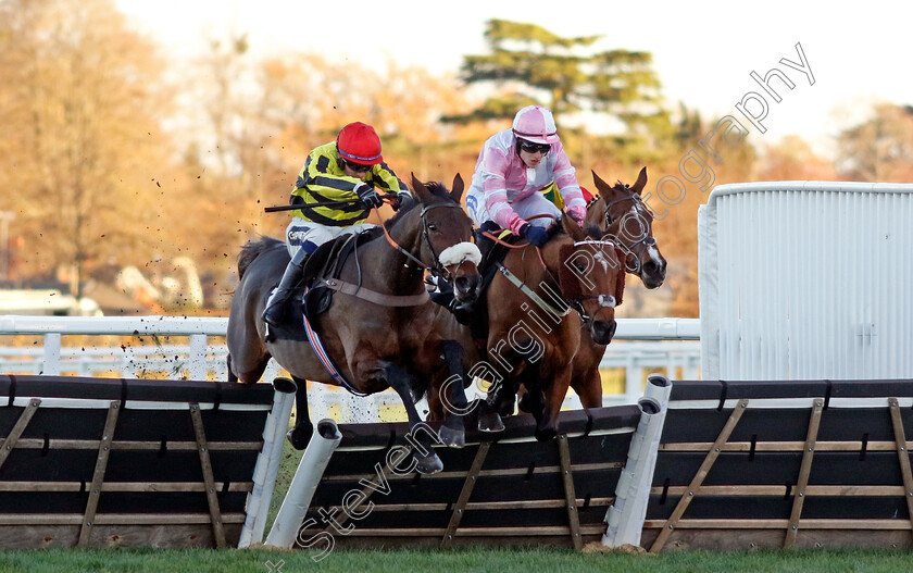 Midnightreflection-0001 
 MIDNIGHTREFLECTION (right, Charlie Case) beats WHITEHOTCHILLIFILI (left) in The Restorations UK Mares Handicap Hurdle
Ascot 25 Nov 2023 - Pic Steven Cargill / Racingfotos.com