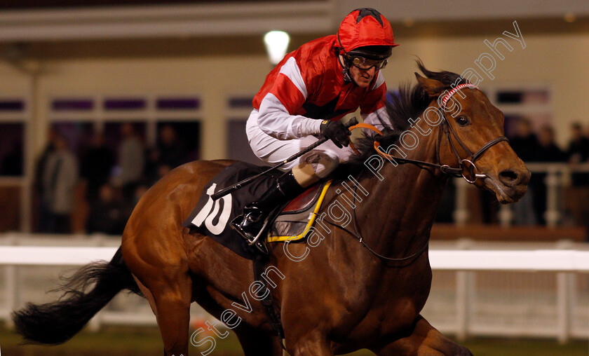 Captain-Pugwash-0003 
 CAPTAIN PUGWASH (Liam Keniry) wins The Book Online At chelmsfordcityracecoure.com Handicap Chelmsford 8 Dec 2017 - Pic Steven Cargill / Racingfotos.com