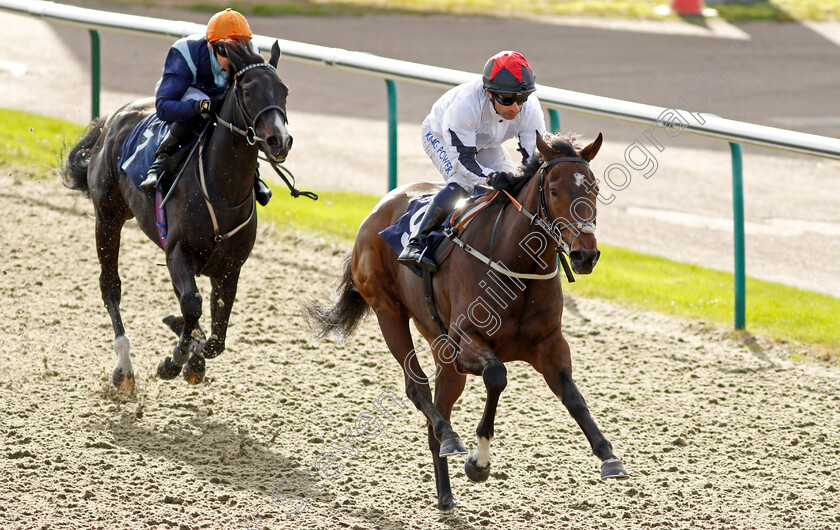 Golden-Mayflower-0007 
 GOLDEN MAYFLOWER (Silvestre De Sousa) wins The Coral EBF Fillies Restricted Novice Stakes
Lingfield 28 Oct 2021 - Pic Steven Cargill / Racingfotos.com