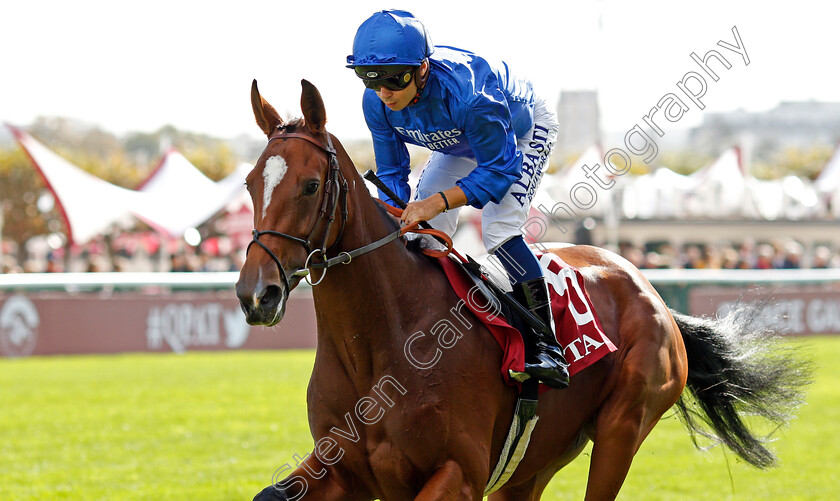 Bionic-Woman-0001 
 BIONIC WOMAN (Mickael Barzalona)
Longchamp 6 Oct 2019 - Pic Steven Cargill / Racingfotos.com