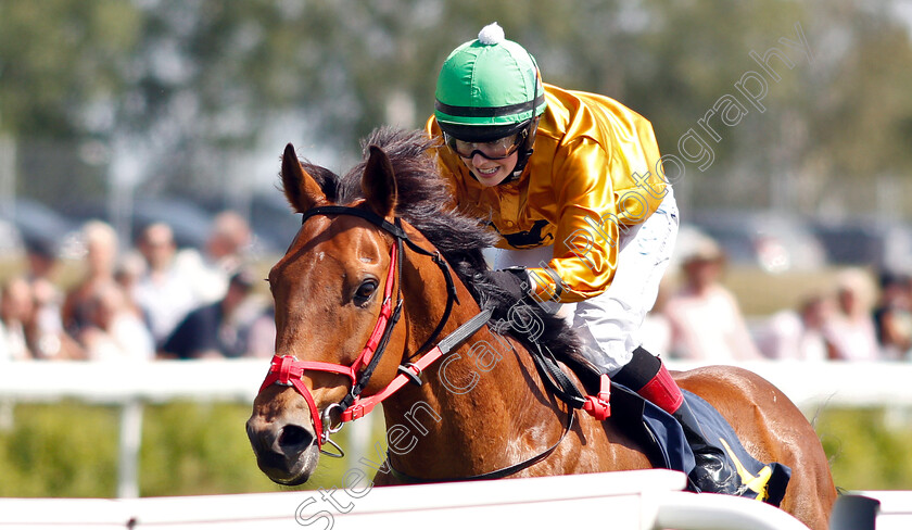 Mindbender-0004 
 MINDBENDER (Sophie Ralston) wins The Women Jockeys' World Cup Leg3
Bro Park Sweden 30 Jun 2019 - Pic Steven Cargill / Racingfotos.com