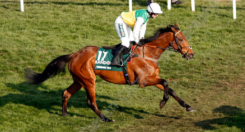 Warriors-Tale-0001 
 WARRIORS TALE (Sean Bowen) Aintree 14 Apr 2018 - Pic Steven Cargill / Racingfotos.com