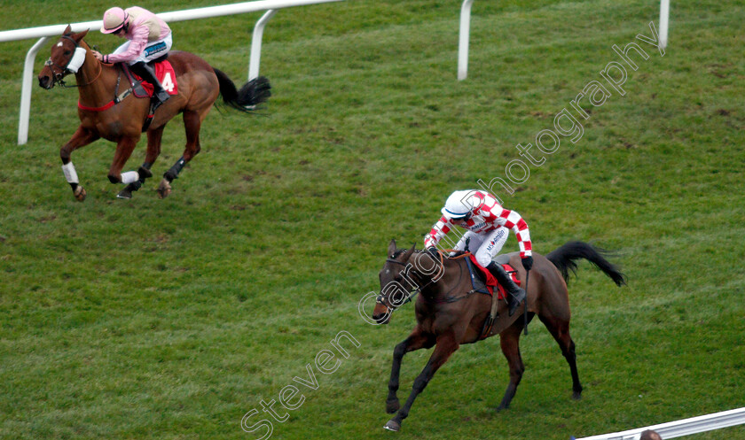 Oakley-0002 
 OAKLEY (right, Tom O'Brien) beats MAGIC DANCER (left) in The Unibet Handicap Hurdle
Kempton 12 Jan 2019 - Pic Steven Cargill / Racingfotos.com