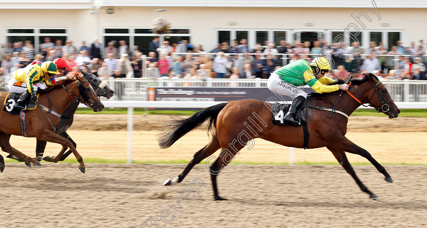 Eirene-0003 
 EIRENE (Robert Winston) wins The Greene King IPA Fillies Stakes
Chelmsford 30 Aug 2018 - Pic Steven Cargill / Racingfotos.com