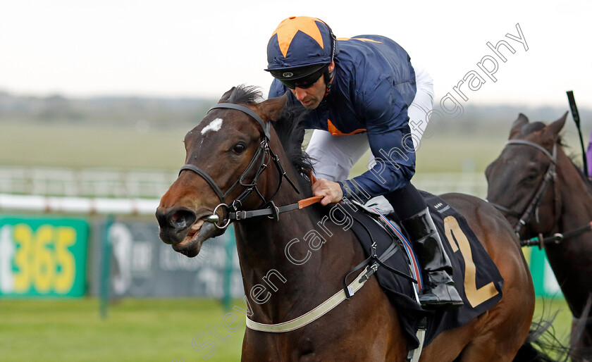 Blue-Storm-0001 
 BLUE STORM (Neil Callan) wins The Pat Smullen Memorial British EBF Novice Stakes
Newmarket 18 Apr 2023 - Pic Steven Cargill / Racingfotos.com