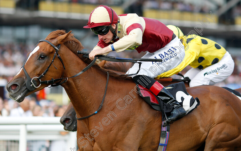 Red-Tea-0006 
 RED TEA (Adam Kirby) wins The EBF Breeders Series Fillies Handicap
Newbury 21 Jul 2018 - Pic Steven Cargill / Racingfotos.com