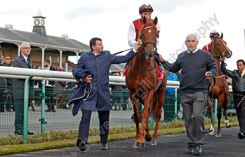 Royal-Line-0001 
 ROYAL LINE (William Buick) Doncaster 11 Nov 2017 - Pic Steven Cargill / Racingfotos.com