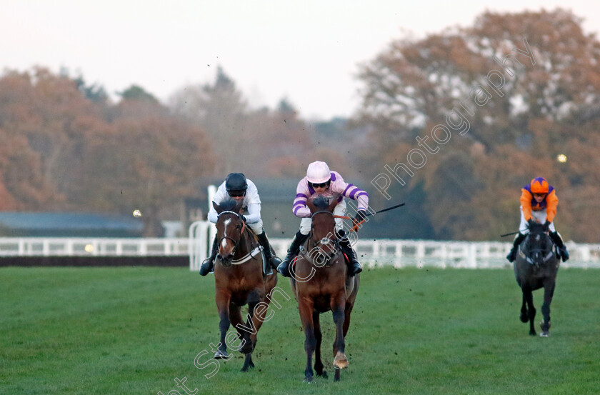 Regent s-Stroll-0004 
 REGENT'S STROLL (Harry Cobden) wins The Nirvana Spa Open National Hunt Flat Race
Ascot 25 Nov 2023 - Pic Steven Cargill / Racingfotos.com