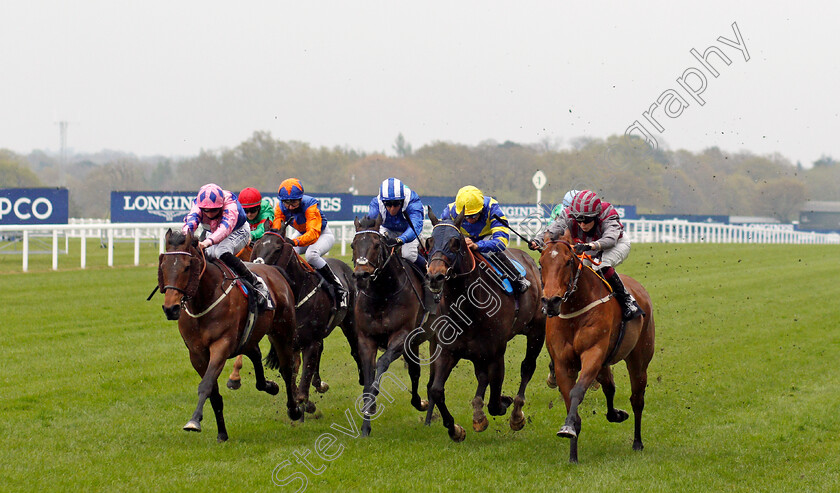 Pettochside-0002 
 PETTOCHSIDE (right, Saffie Osborne) beats HAN SOLO BERGER (left) in The Great Racing Welfare Cycle Handicap
Ascot 28 Apr 2021 - Pic Steven Cargill / Racingfotos.com