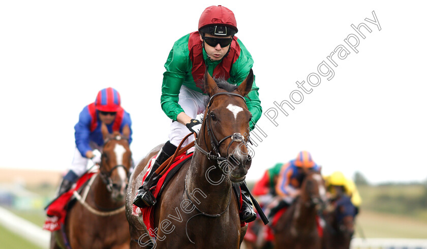 Spanish-Mission-0008 
 SPANISH MISSION (Jamie Spencer) wins The Bahrain Trophy
Newmarket 11 Jul 2019 - Pic Steven Cargill / Racingfotos.com