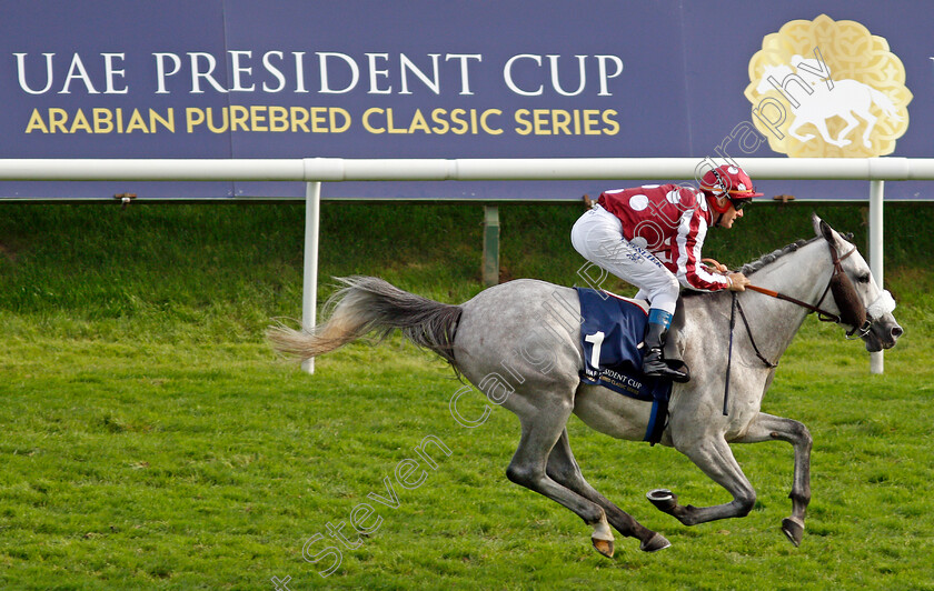 Abbes-0003 
 ABBES (Olivier Peslier) wins The UAE President Cup (G1 for Purebred Arabians)
Doncaster 11 Sep 2021 - Pic Steven Cargill / Racingfotos.com