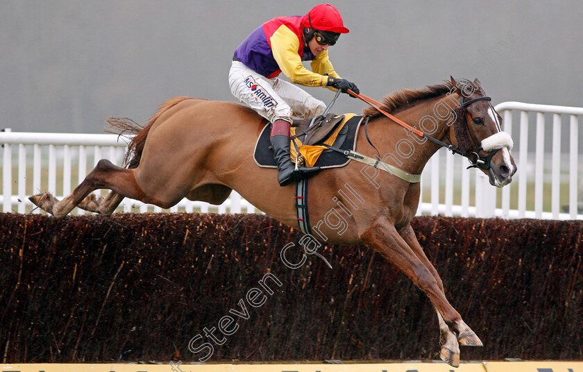 Native-River-0006 
 NATIVE RIVER (Richard Johnson) wins The Betfair Denman Chase Newbury 10 Feb 2018 - Pic Steven Cargill / Racingfotos.com