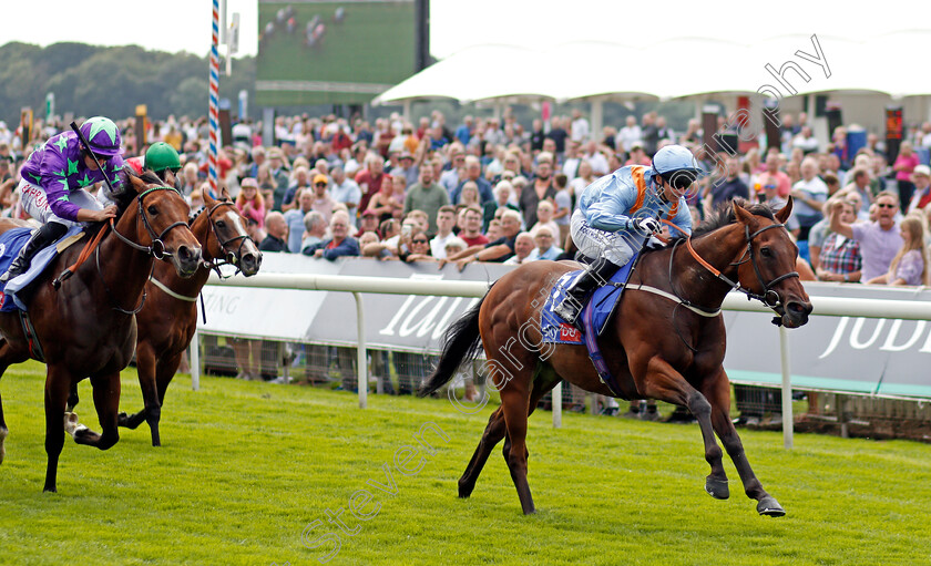 Copper-Knight-0003 
 COPPER KNIGHT (David Allan) wins The Sky Bet & Symphony Group Handicap
York 18 Aug 2021 - Pic Steven Cargill / Racingfotos.com