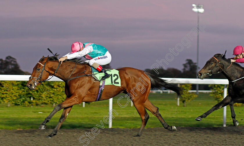 Tivoli-0002 
 TIVOLI (Andrea Atzeni) wins The 32Red.com British Stallion Studs EBF Maiden Fillies Stakes Div2 Kempton 4 Oct 2017 - Pic Steven Cargill / Racingfotos.com