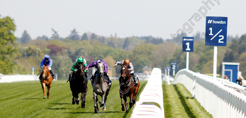 Maximum-Impact-0006 
 MAXIMUM IMPACT (2nd right, Kevin Stott) beats ACTION POINT (right) in The Royal Ascot Two-Year-Old Trial EBF Conditions Stakes
Ascot 3 May 2023 - Pic Steven Cargill / Racingfotos.com