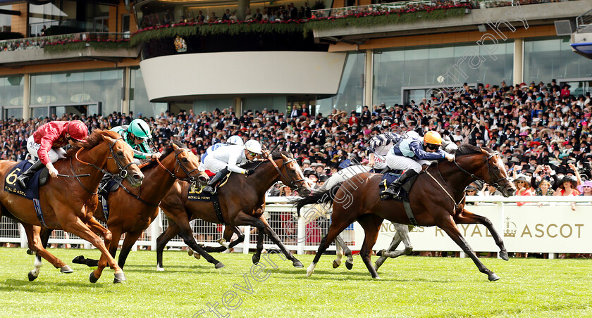 Accidental-Agent-0004 
 ACCIDENTAL AGENT (Charles Bishop) wins The Queen Anne Stakes
Royal Ascot 19 Jun 2018 - Pic Steven Cargill / Racingfotos.com