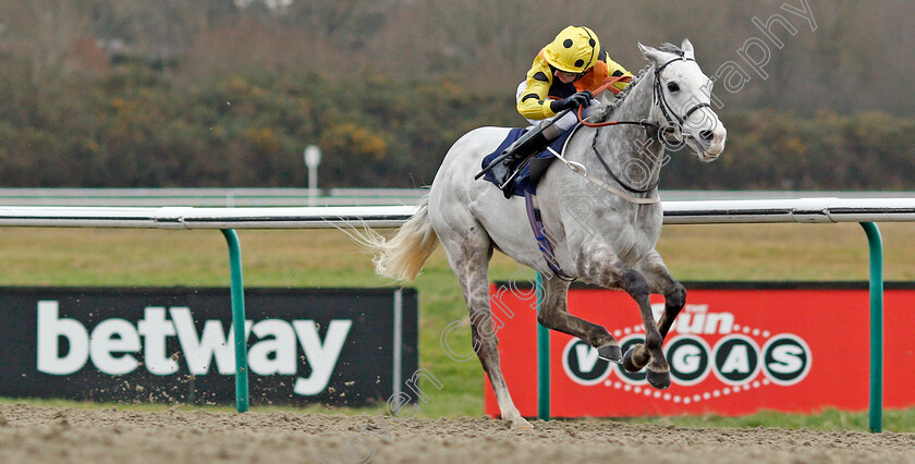 Watersmeet-0001 
 WATERSMEET (Joe Fanning) wins The Betway Conditions Stakes Lingfield 2 Feb 2018 - Pic Steven Cargill / Racingfotos.com