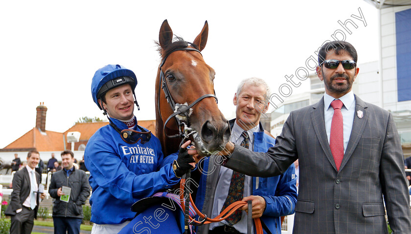 Benbatl-0006 
 BENBATL (Oisin Murphy) with Saeed Bin Suroor after The Shadwell Joel Stakes
Newmarket 27 Sep 2019 - Pic Steven Cargill / Racingfotos.com