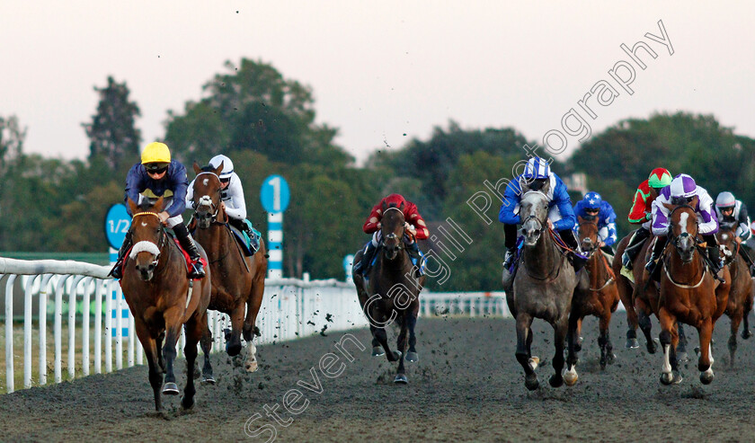 Bullfinch-0002 
 BULLFINCH (left, Jason Watson) beats ALQIFAAR (2nd right) and LONG HAIRED LOVER (right) in The Unibet Extra Place Offers Every Day Novice Stakes Div2
Kempton 18 Aug 2020 - Pic Steven Cargill / Racingfotos.com