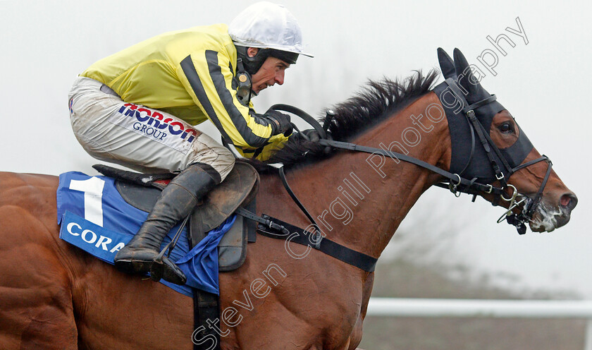 Allmankind-0008 
 ALLMANKIND (Harry Skelton) wins The Coral Finale Hurdle
Chepstow 27 Dec 2019 - Pic Steven Cargill / Racingfotos.com