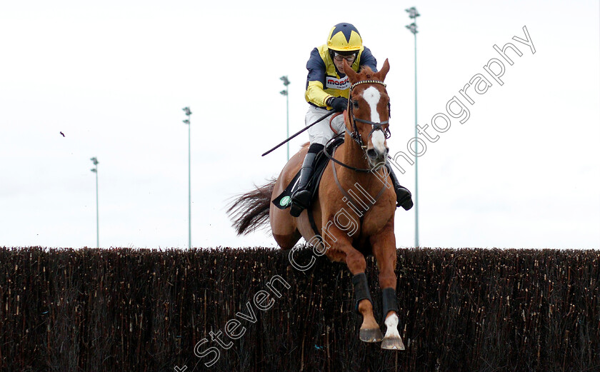 Glen-Rocco-0002 
 GLEN ROCCO (James Davies) wins The Unibet Handicap Chase
Kempton 12 Jan 2019 - Pic Steven Cargill / Racingfotos.com