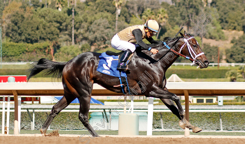 Tap-Back-0004 
 TAP BACK (Victor Espinoza) wins The Golden State Juvenile
Santa Anita USA 1 Nov 2019 - Pic Steven Cargill / Racingfotos.com