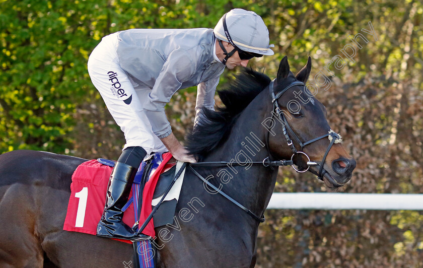 Fresh-0001 
 FRESH (Daniel Tudhope)
Kempton 10 Apr 2023 - Pic Steven Cargill / Racingfotos.com