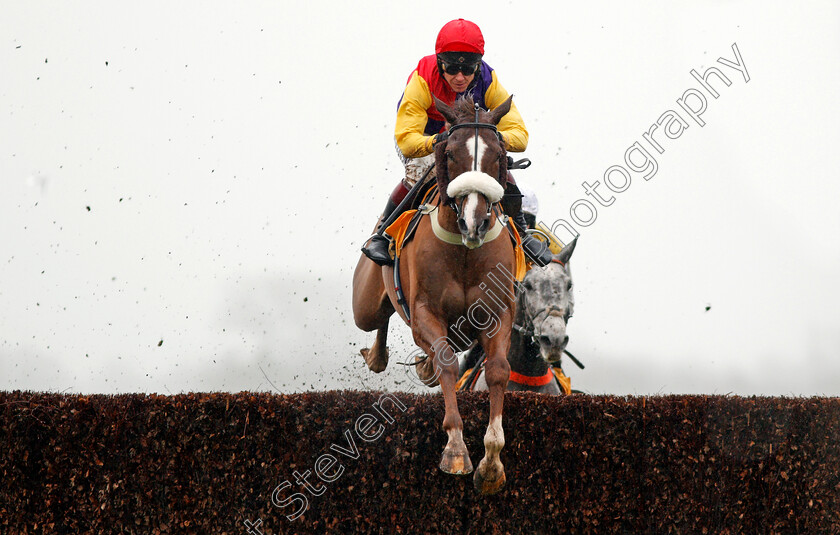 Native-River-0004 
 NATIVE RIVER (Richard Johnson) wins The Betfair Denman Chase Newbury 10 Feb 2018 - Pic Steven Cargill / Racingfotos.com