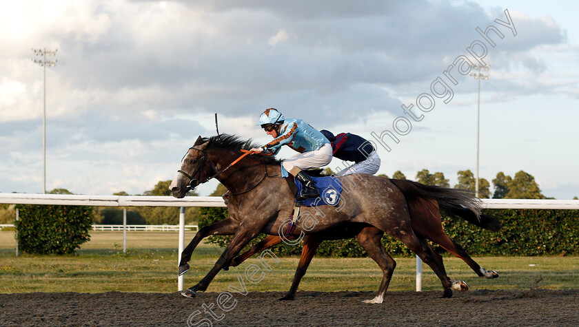 Garbanzo-0005 
 GARBANZO (Liam Keniry) wins The Matchbook Betting Podcast Handicap
Kempton 7 Aug 2019 - Pic Steven Cargill / Racingfotos.com