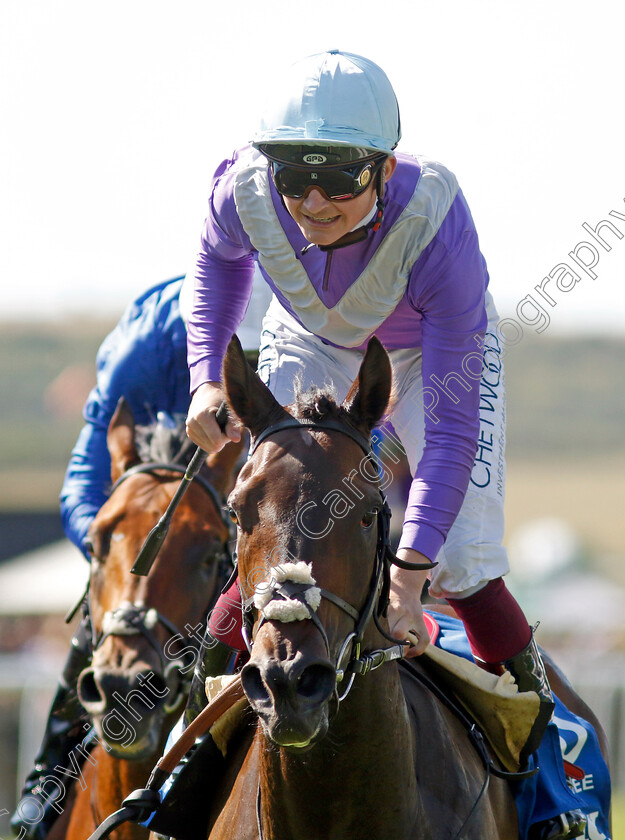 Alcohol-Free-0012 
 ALCOHOL FREE (Rob Hornby) wins The Darley July Cup
Newmarket 9 Jul 2022 - Pic Steven Cargill / Racingfotos.com