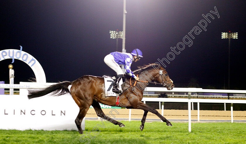 Royal-Dubai-0005 
 ROYAL DUBAI (Pat Dobbs) wins The Lincoln Corsair Handicap
Meydan 2 Feb 2024 - Pic Steven Cargill / Racingfotos.com