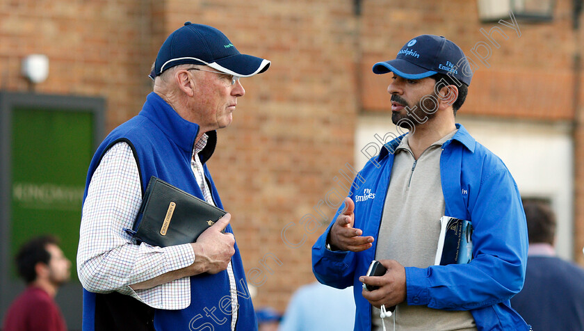 John-Gosden-and-Saeed-bin-Suroor 
 John Gosden and Saeed Bin Suroor at Tattersalls Yearling Sale Book1 
Newmarket 10 Oct 2018 - Pic Steven Cargill / Racingfotos.com