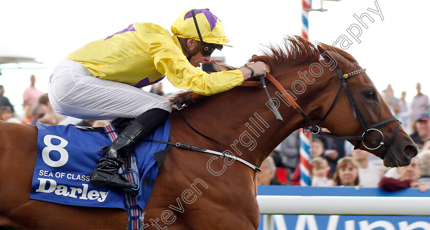 Sea-Of-Class-0011 
 SEA OF CLASS (James Doyle) wins The Darley Yorkshire Oaks
York 23 Aug 2018 - Pic Steven Cargill / Racingfotos.com