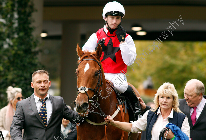 Just-Glamorous-0007 
 JUST GLAMOROUS (Oisin Murphy) after The Hope And Homes For Children Rous Stakes Ascot 7 Oct 2017 - Pic Steven Cargill / Racingfotos.com