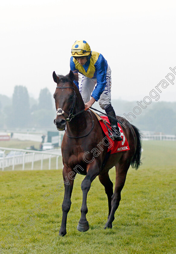 Poet s-Word-0002 
 POET'S WORD (Ryan Moore) before winning The Matchbook Brigadier Gerard Stakes Sandown 24 May 2018 - Pic Steven Cargill / Racingfotos.com