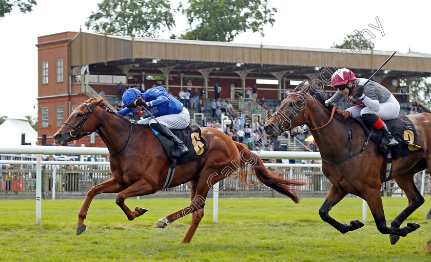 Sayyida-0002 
 SAYYIDA (James Doyle) beats BY STARLIGHT (right) in The Close Brothers Fillies Handicap
Newmarket 26 Jun 2021 - Pic Steven Cargill / Racingfotos.com